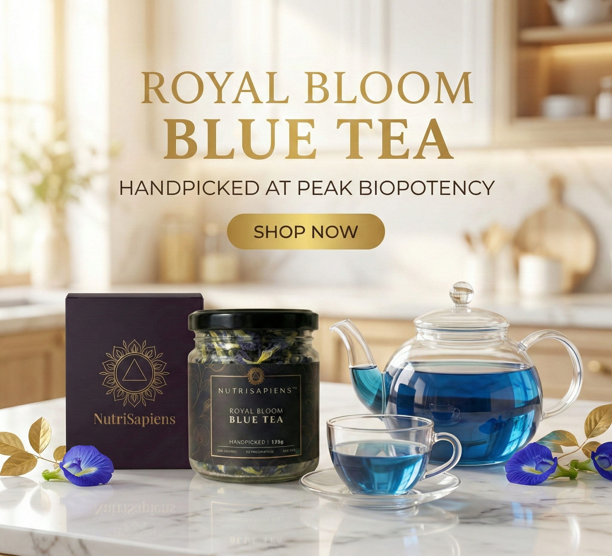 Butterfly Pea Flower Tea